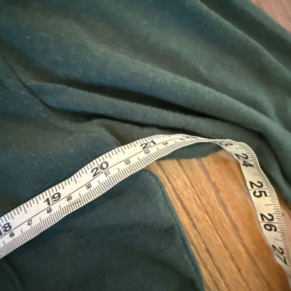 Solo Golf Co green organic cotton made in the USA henley large - Picture 7 of 8